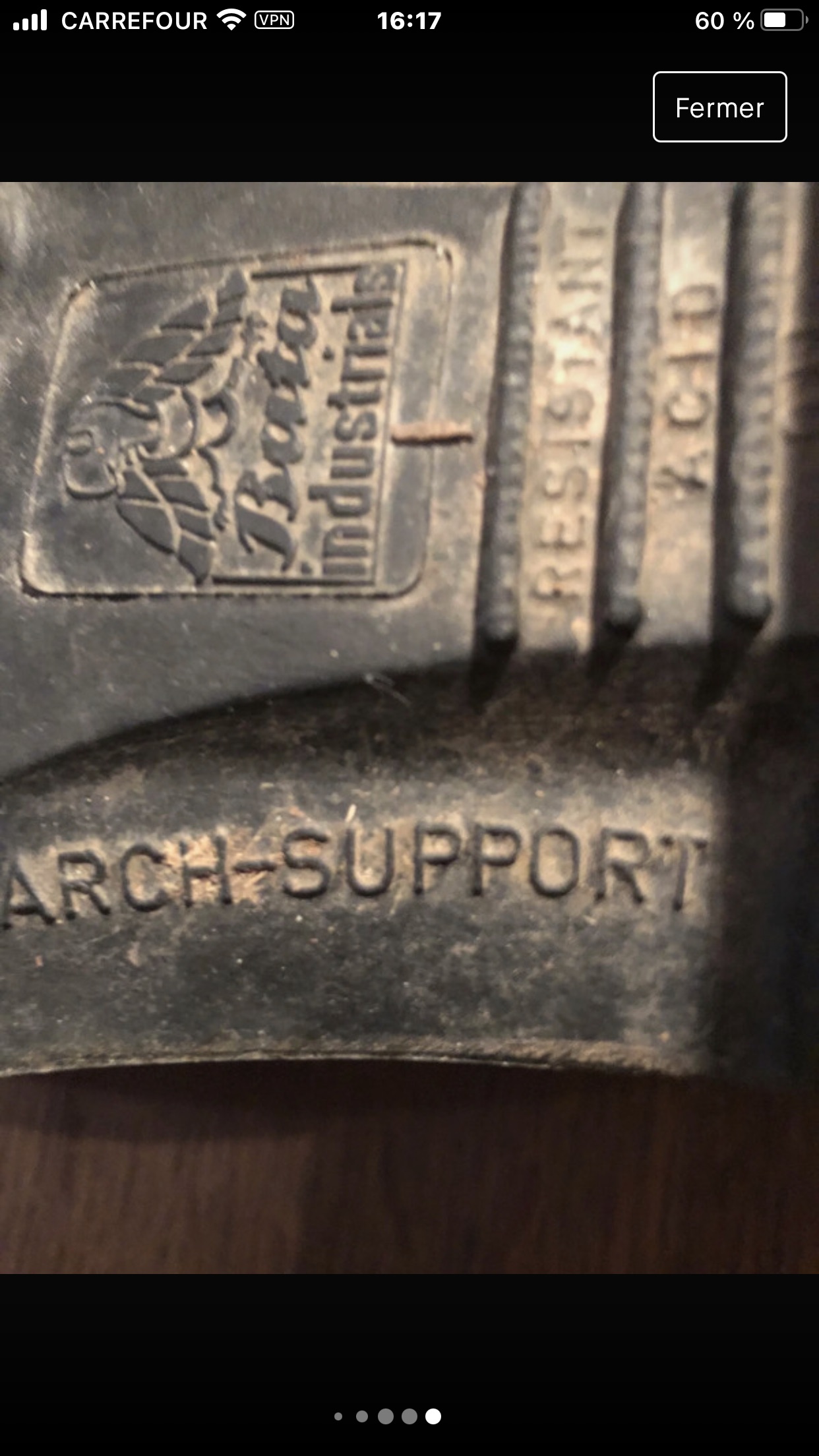 Bottines de travail de randonnée de sport