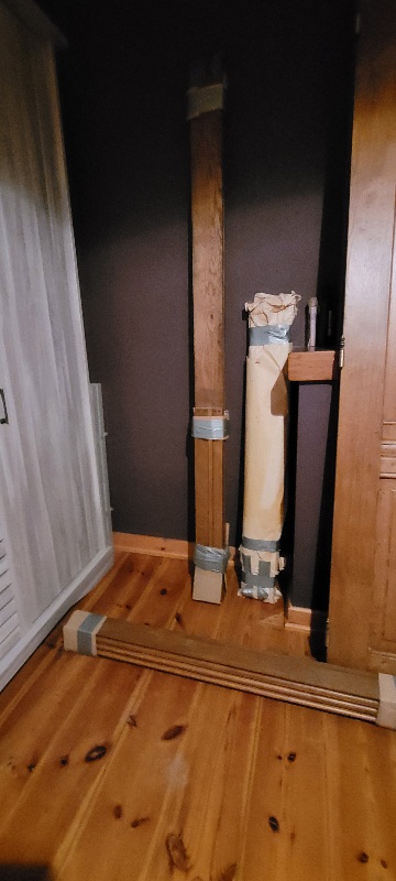 A vendre porte en chêne massif