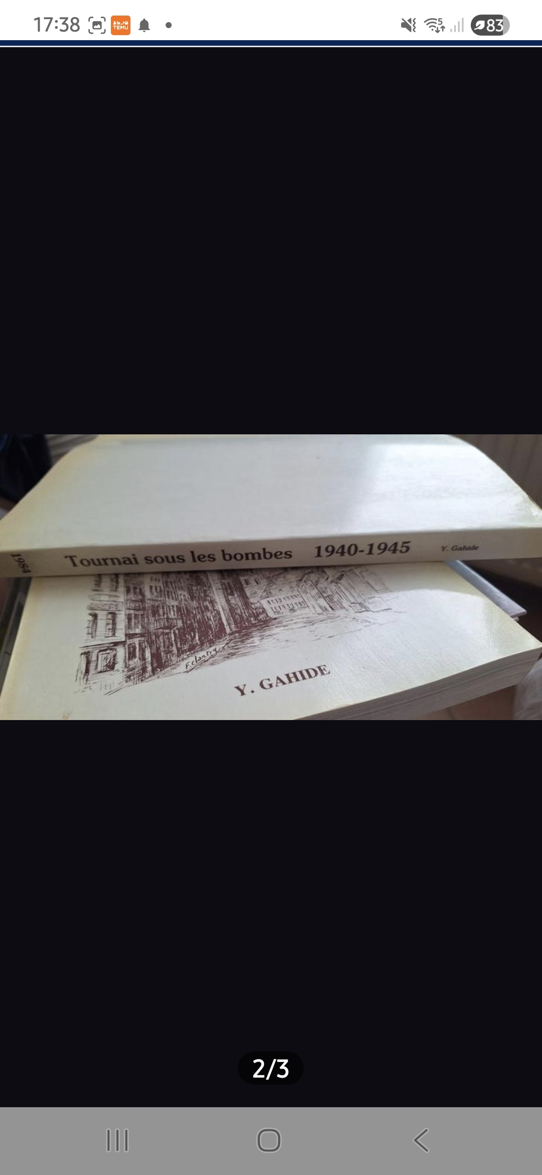 Histoire de TOURNAI sous les bombes de 1940-1945