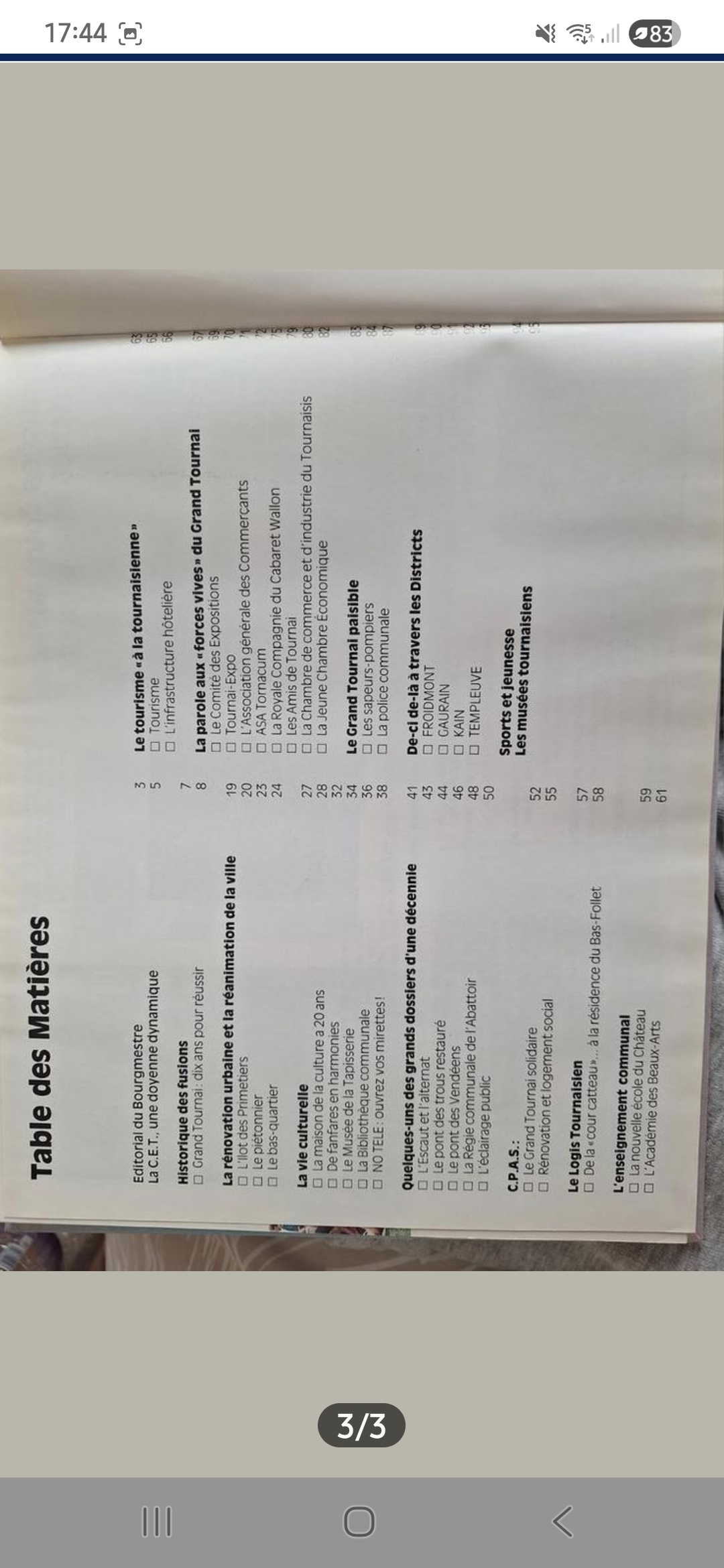 LE GRAND TOURNAI 10 ans pour réussir