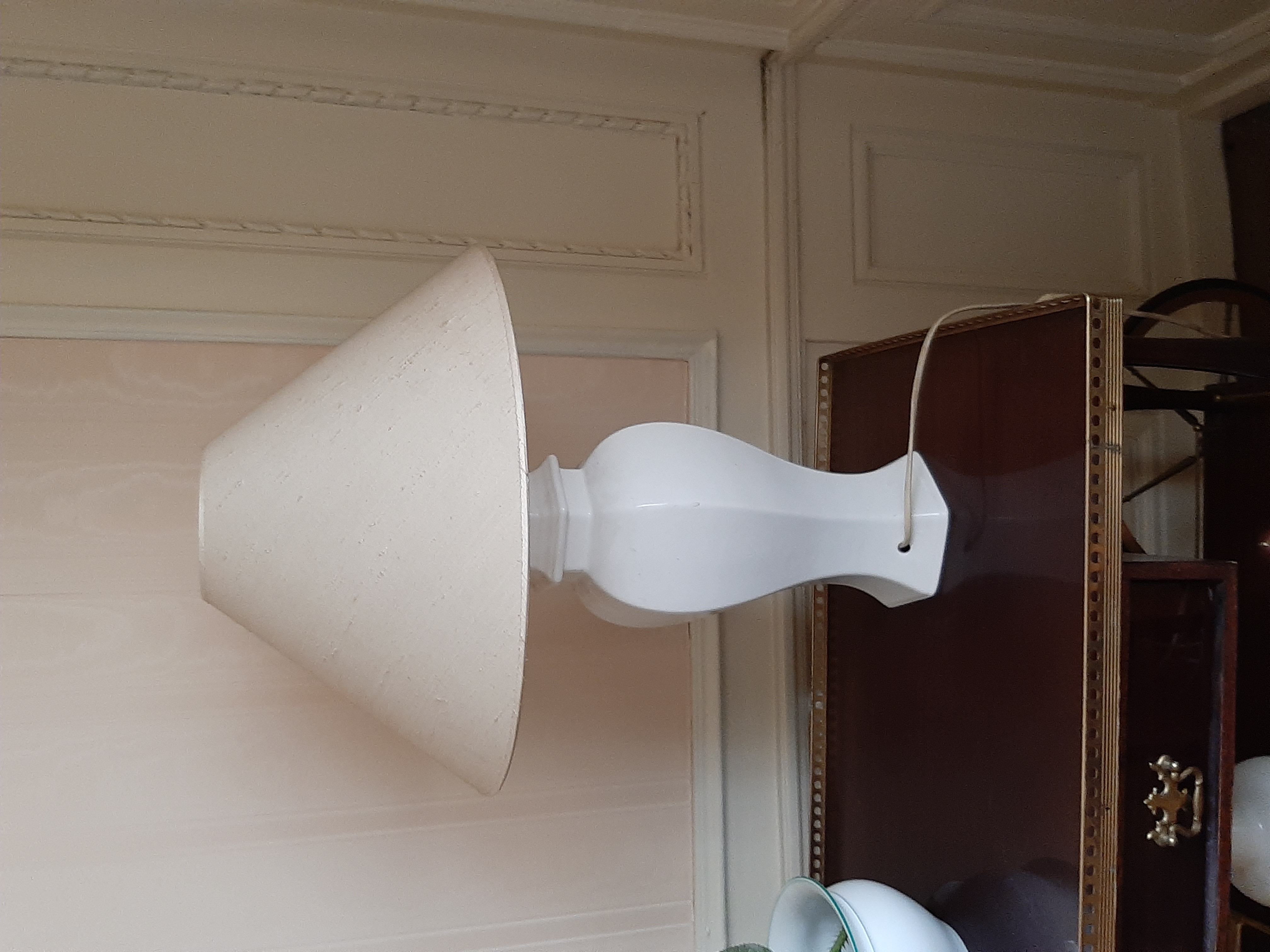 lampe avec abat-jour