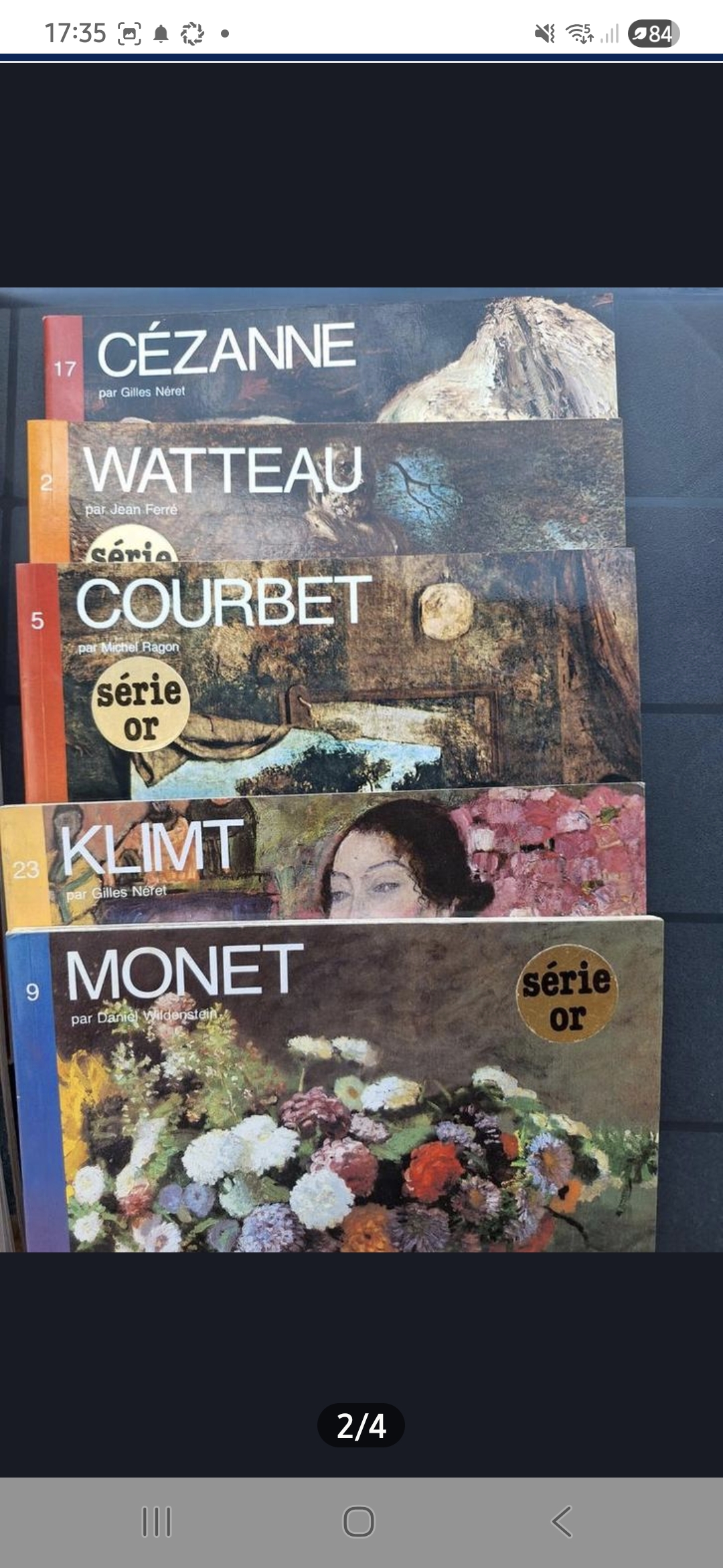 Lot de 13 livres sur différents grands peintres