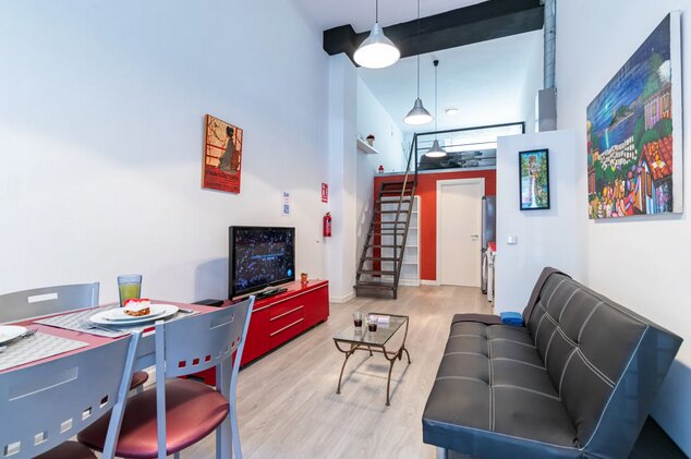 Magnifique Studio Duplex meublé de 40m² sur Bruxelles-1000